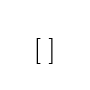 キーストロークにより中型角括弧を下側に配置する例